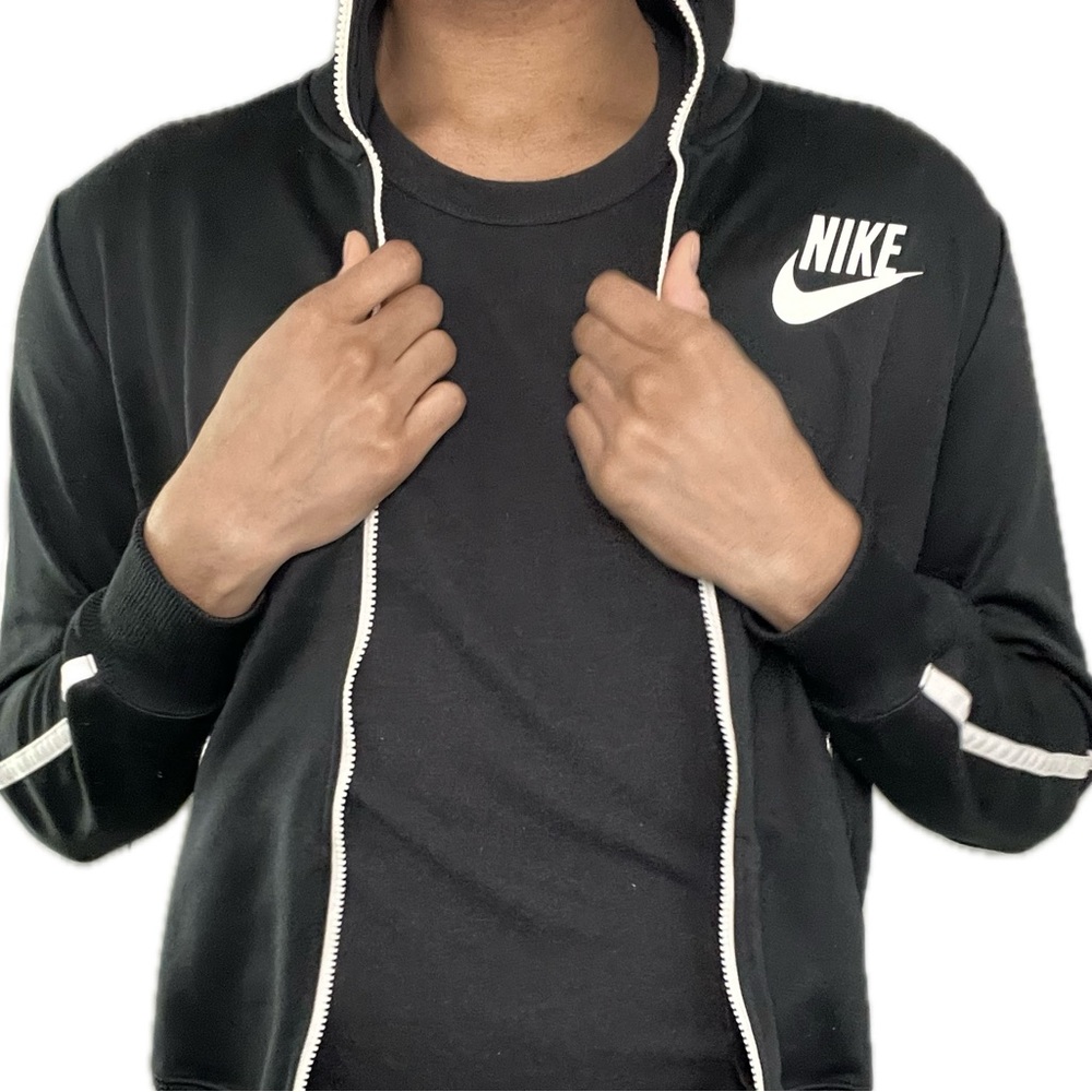 Black Nike Track Jacket Size Medium
